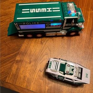 2023 Hess Toy Truck  "POLICE TRUCK and CRUISER" -
